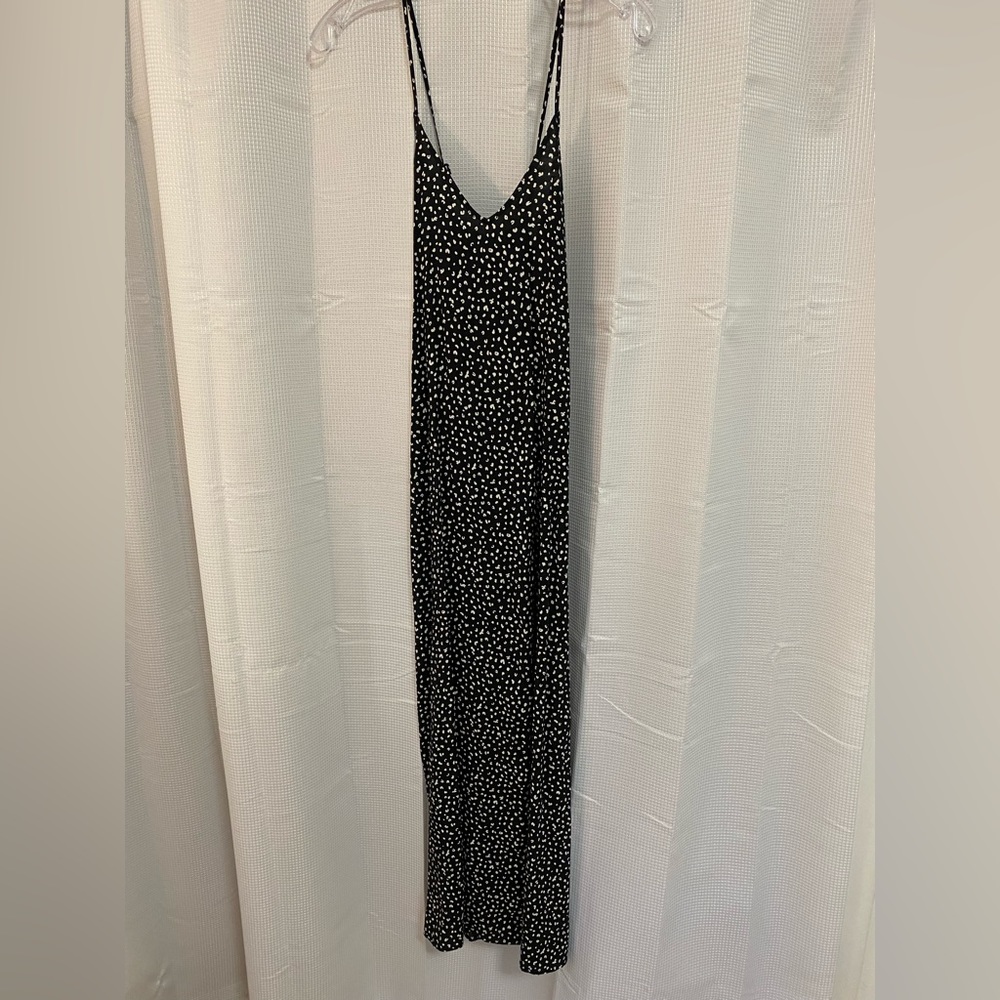 Old Navy Maxi Dress Leopard Dalmatian Print